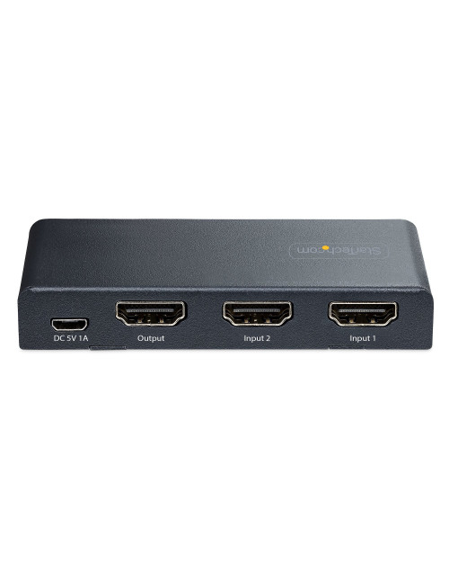 Switch hdmi startech 2port - hdmi - switch - 8k 4 puertos