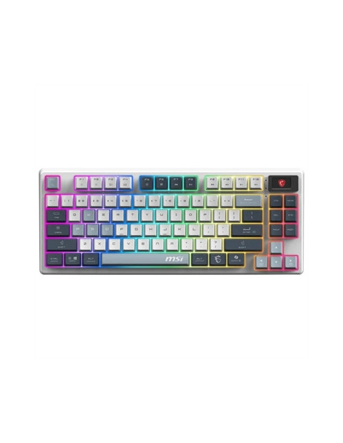 Teclado gaming msi forge gk600 gris
