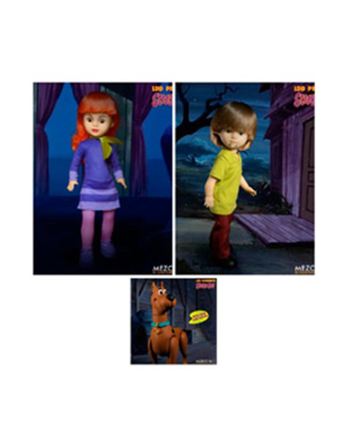 Set 6 figuras mezco toyz scooby - doo
