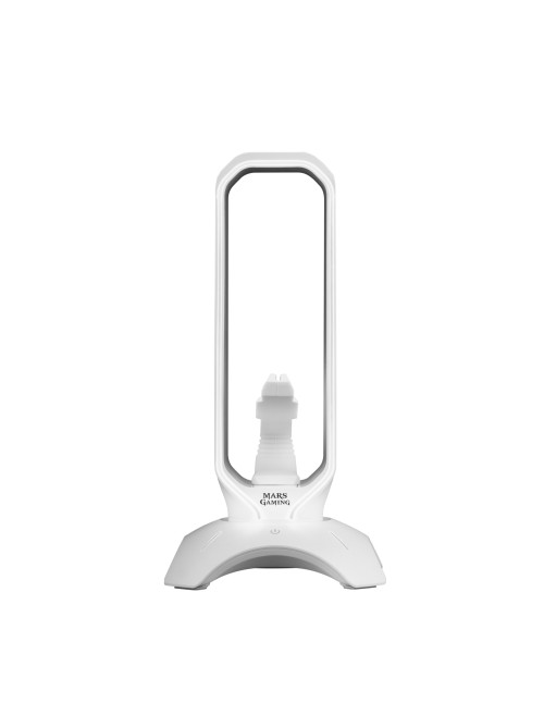 Soporte auriculares mars gaming mhhpro white