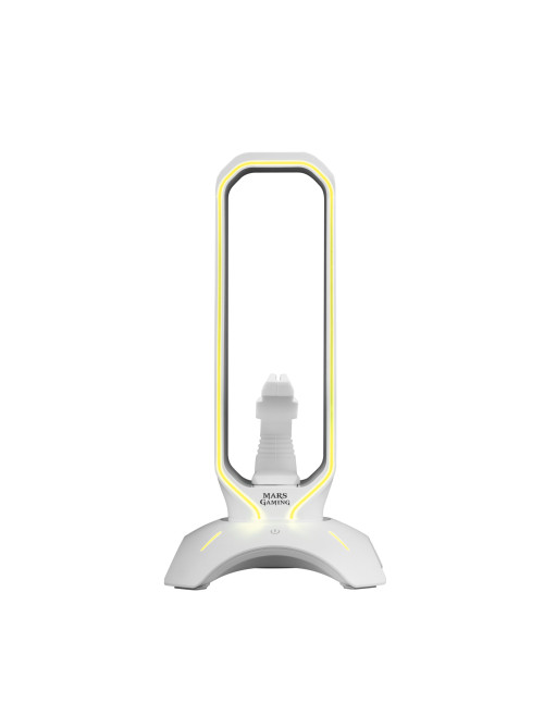 Soporte auriculares mars gaming mhhpro white
