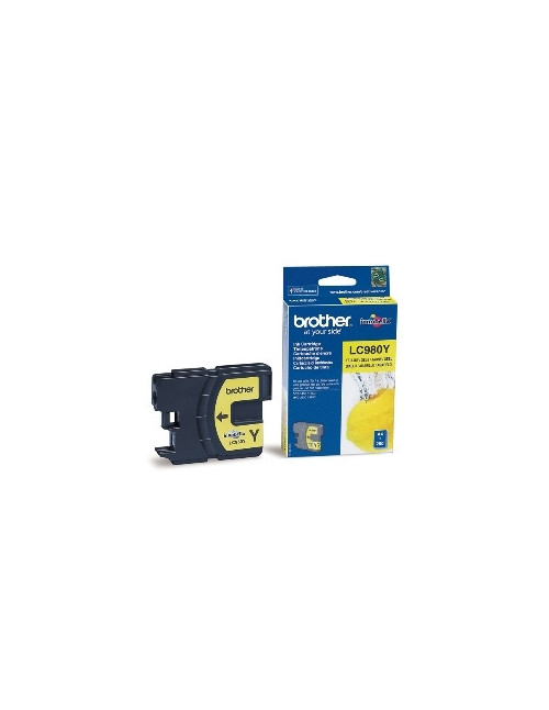 Cartucho tinta brother lc980y amarillo 260