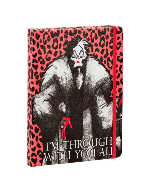 Libreta disney villanos cruella vil