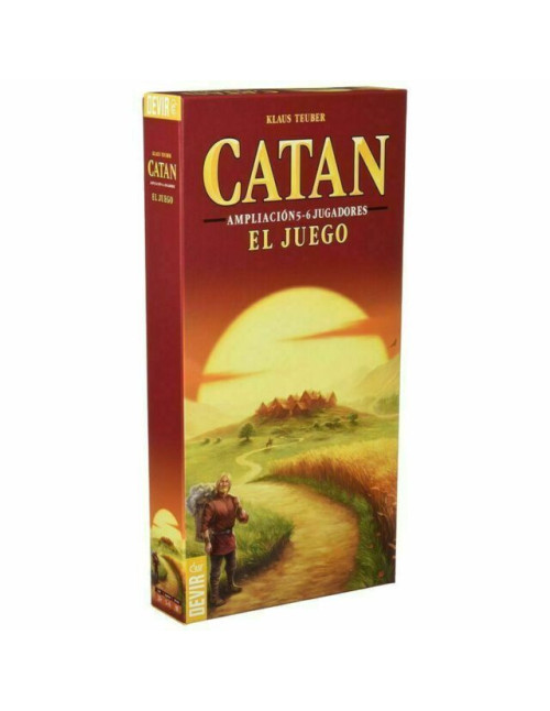 Juego mesa devir colonos catan 5 - 6