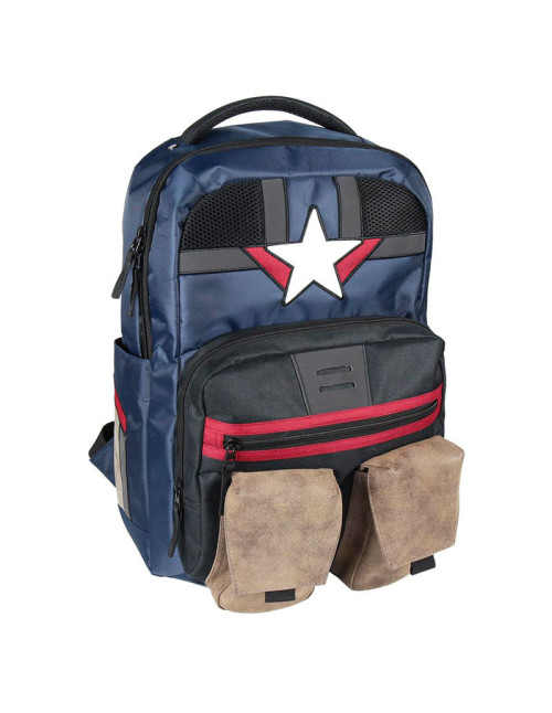 Mochila casual cerdá marvel capitan america