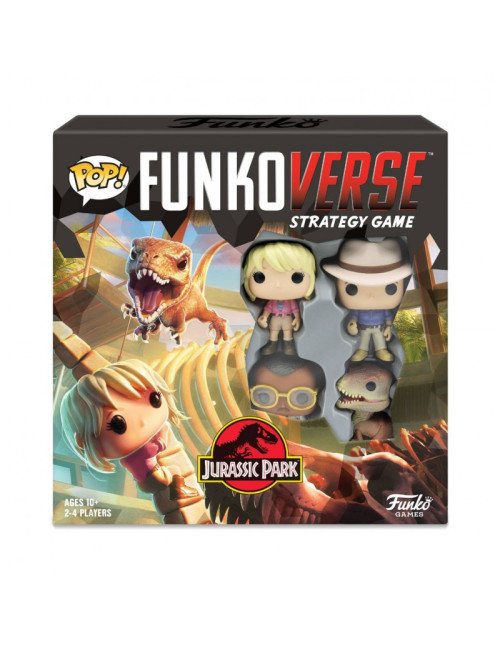 Juego mesa funkoverse jurassic park edicion