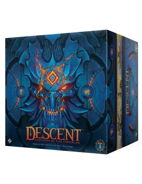 Juego mesa descent: leyendas las tinieblas