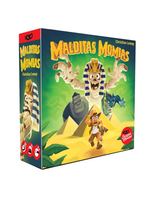 Juego mesa malditas momias pegi 8