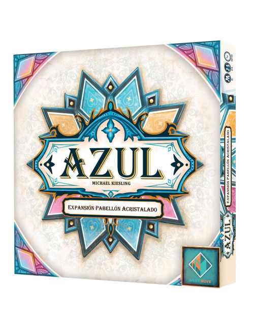 Juego mesa azul pabellon acristalado pegi