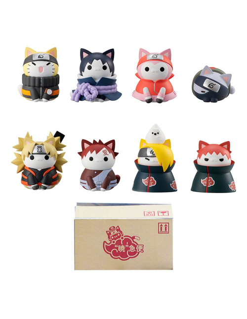 Set 8 figuras megahouse naruto shippuden