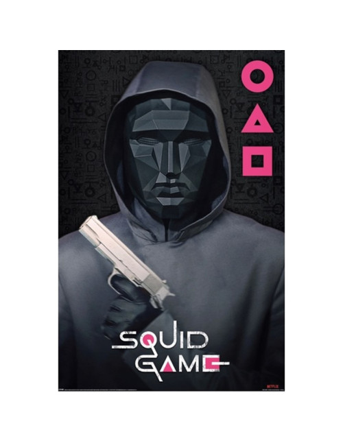 Poster el juego del calamar supervisor