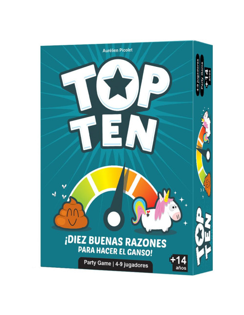 Juego mesa top ten pegi 14