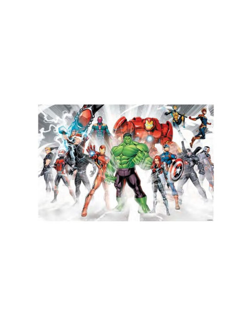 Puzzle lenticular prime 3d marvel vengadores