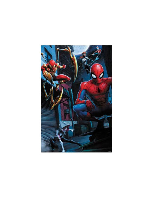 Puzzle lenticular prime 3d marvel spiderman