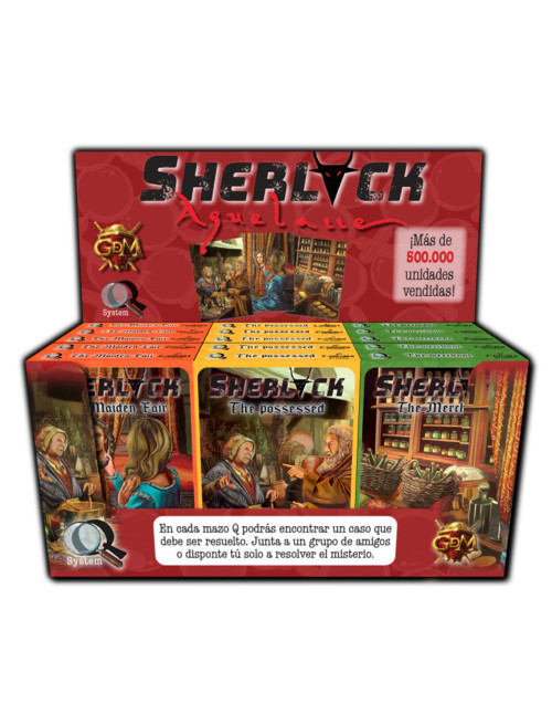 Juego mesa gdm display sherlock q7: