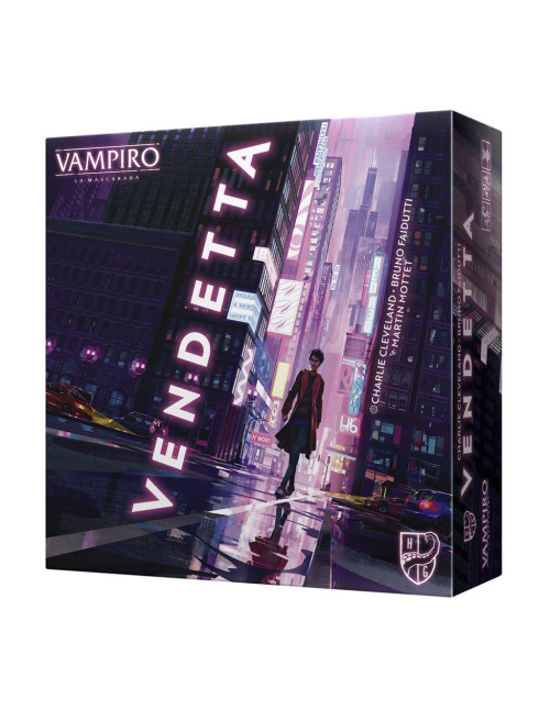 Juego mesa vampiro la mascarada: vendetta