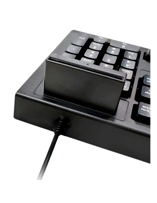 Teclado unykach kb918 usb lector dni