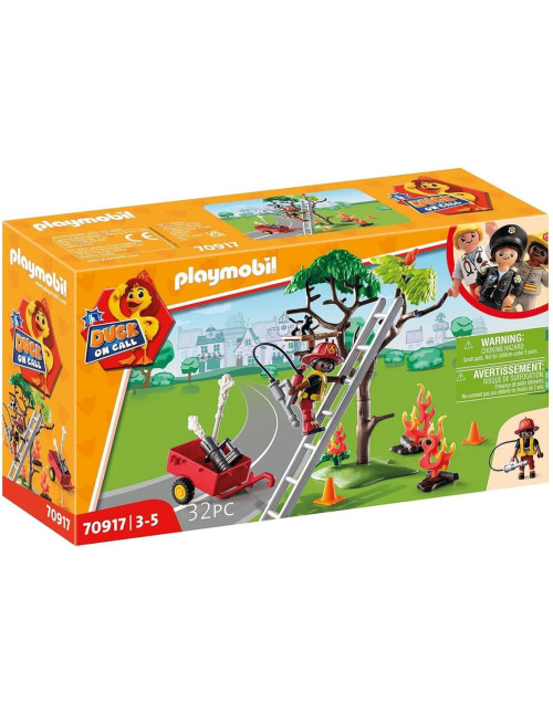 Playmobil duck on call accion rescate