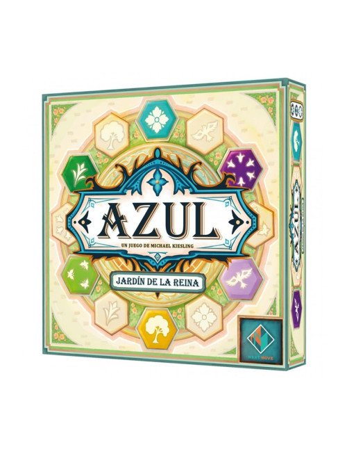 Juego mesa azul jardín la reina