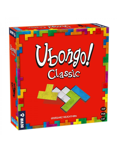 Juego mesa devir ubongo versión trilingüe