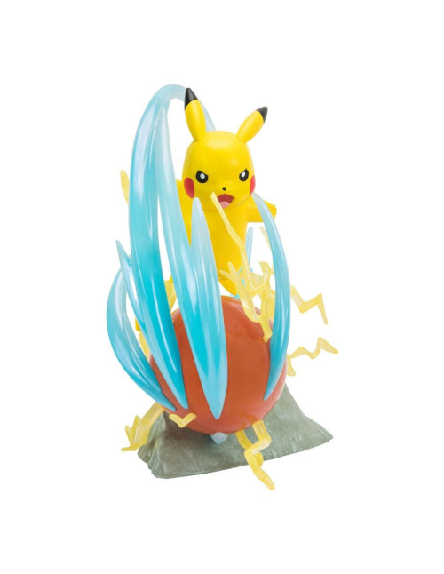 Figura pokemon 25 aniversario con iluminación