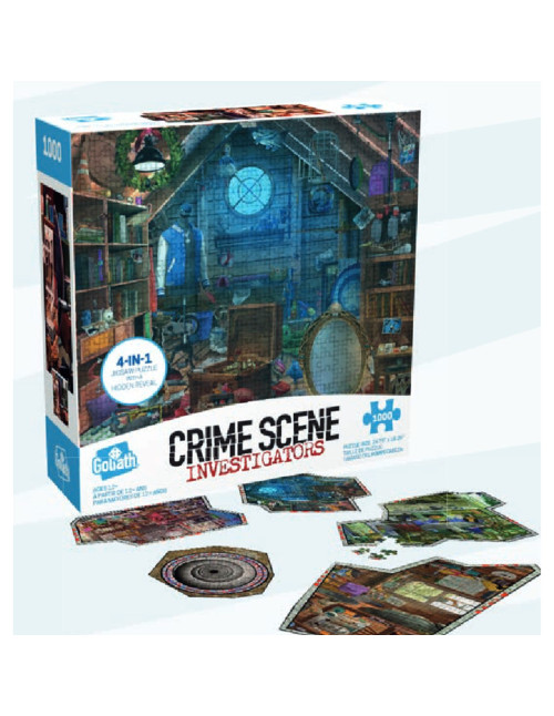 Juego mesa crime scene: surtido
