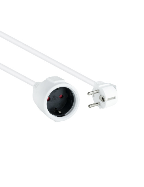 Cable alimentacion schuko nanocable 2m macho - hembra