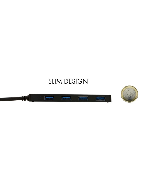 Hub i - tec usb - c delgado con 4