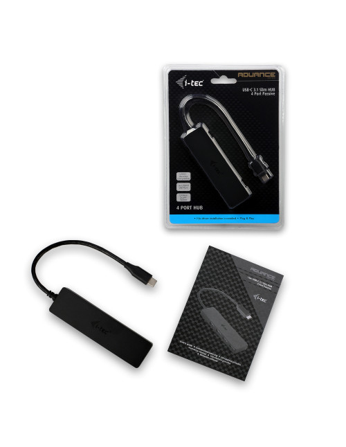 Hub i - tec usb - c delgado con 4