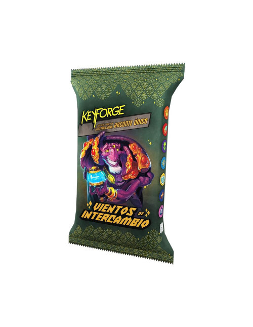 Juego mesa keyforge vientos intercambio edad