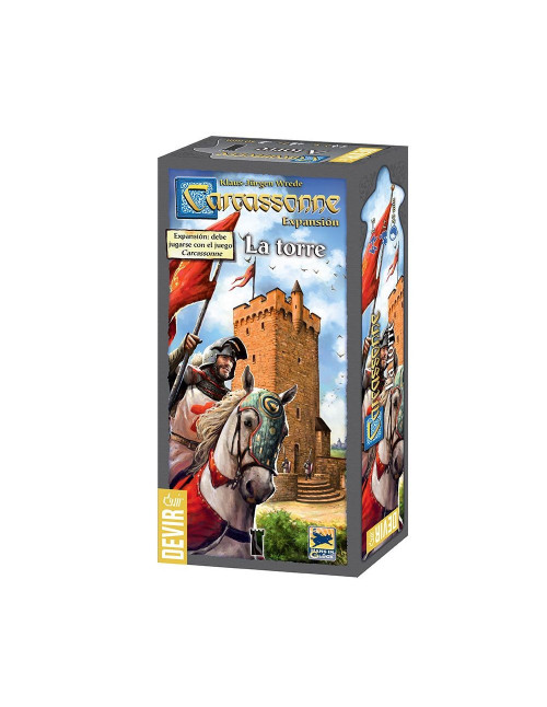 Juego mesa devir carcassonne la torre