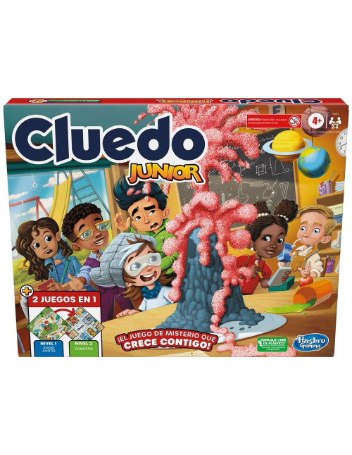 Juego mesa hasbro cluedo junior