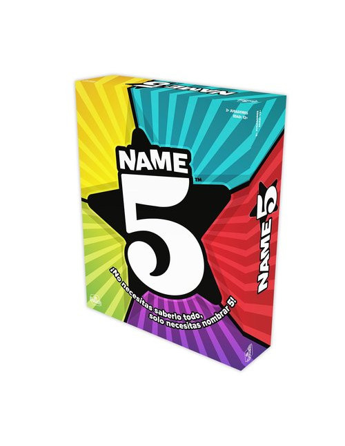 Juego mesa name 5 big box