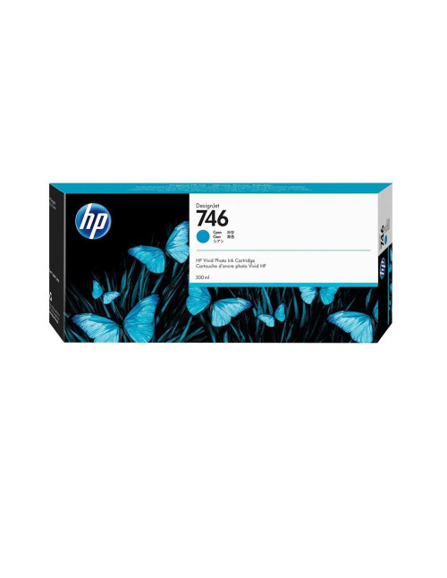 Cartucho tinta hp 746 cian 300