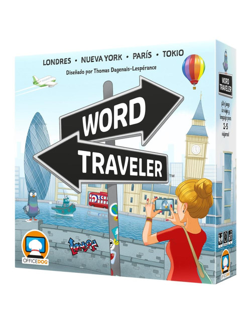 Juego mesa word traveler