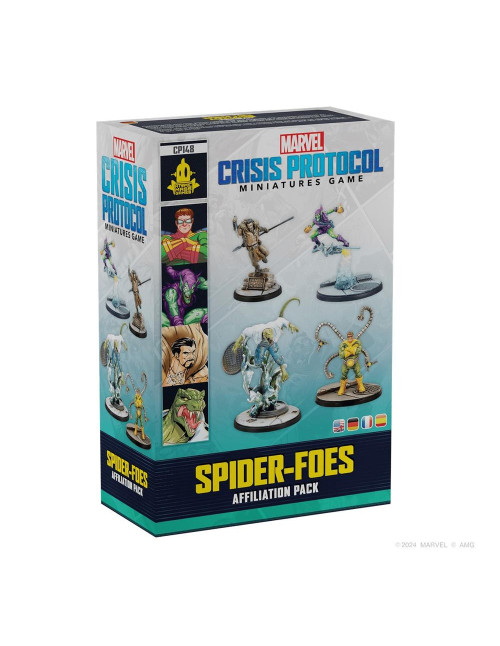 Juego mesa marvel crisis protocol spider - foes