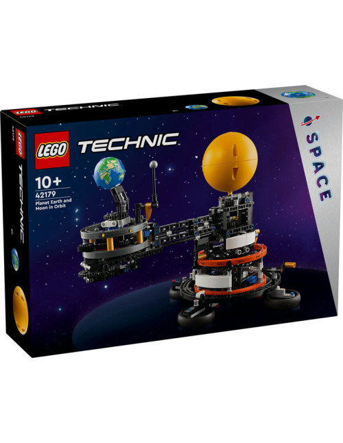 Lego technic planeta tierra y luna