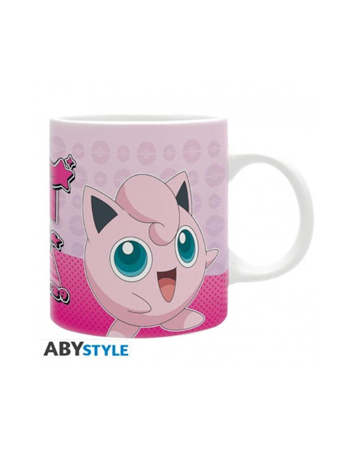 Taza abystyle pokemon jigglypuff comic strip