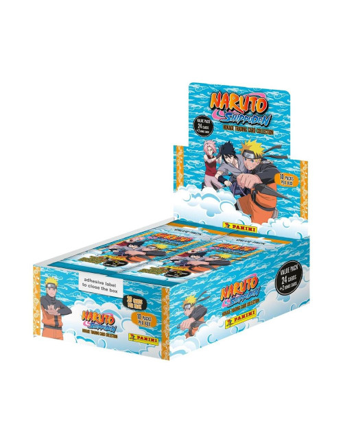 Juego sobres expositor naruto shippuden hokage