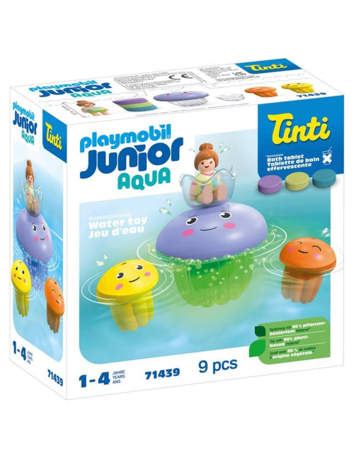 Playmobil junior tinti: familia medusas colores