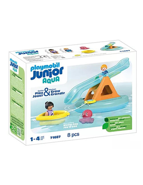Playmobil junior aqua: isla baño con