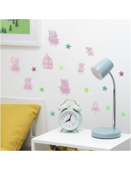 Vinilo decorativo paladone peppa pig brilla
