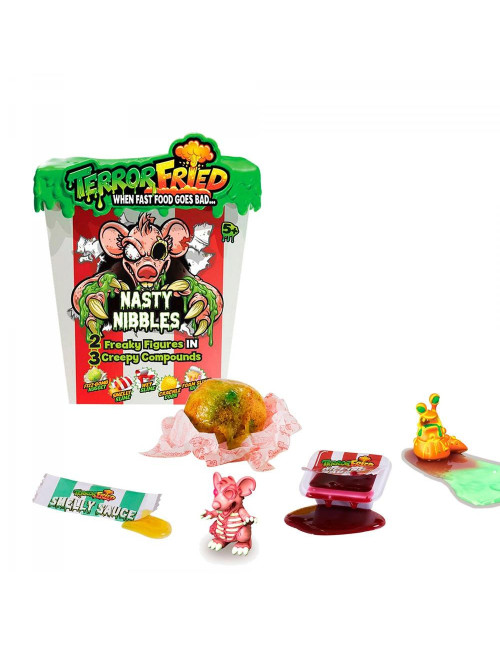 Juguete bandai terror fried mordisco asqueroso