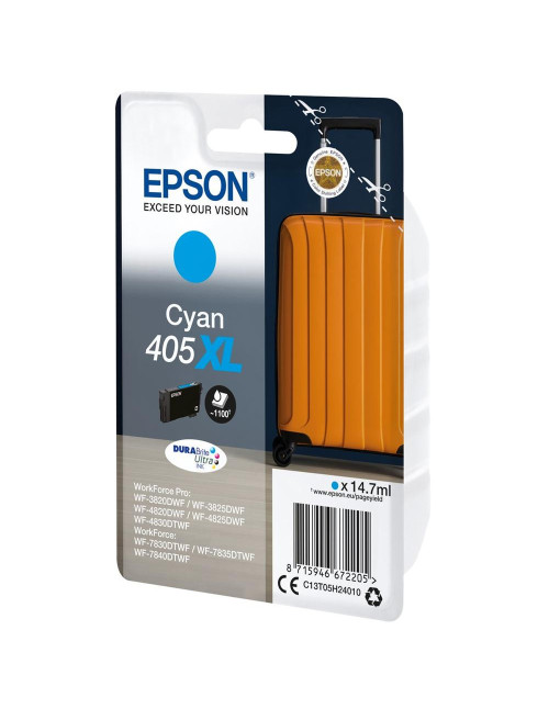 Cartucho epson 405xl durabrite ultra cyan