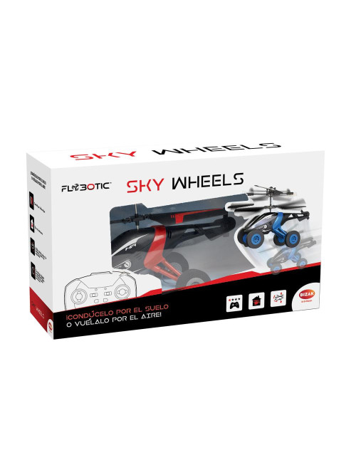 Helicoptero radio control flybotic sky wheels