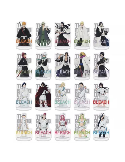 Surtido figuras acrílicas ichibansho bleach thousand