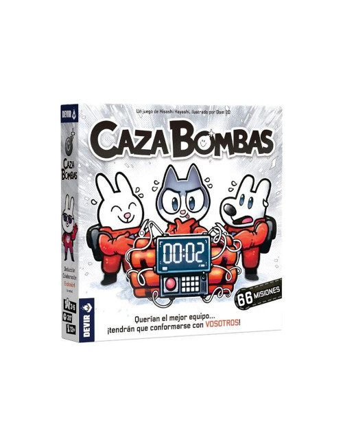 Juego mesa caza bombas