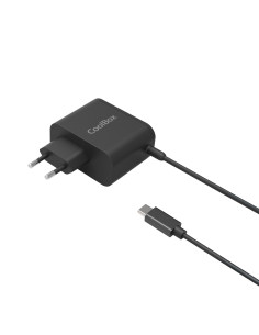 Adaptador cargador portatil coolbox gan usb - c
