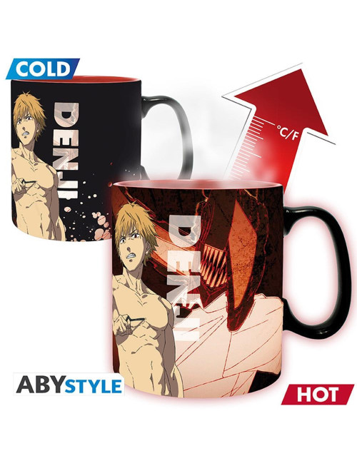 Taza termica abystyle chainsaw man denki