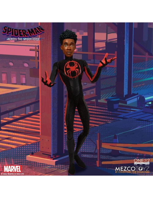 Figura mezco toyz spider - man across the